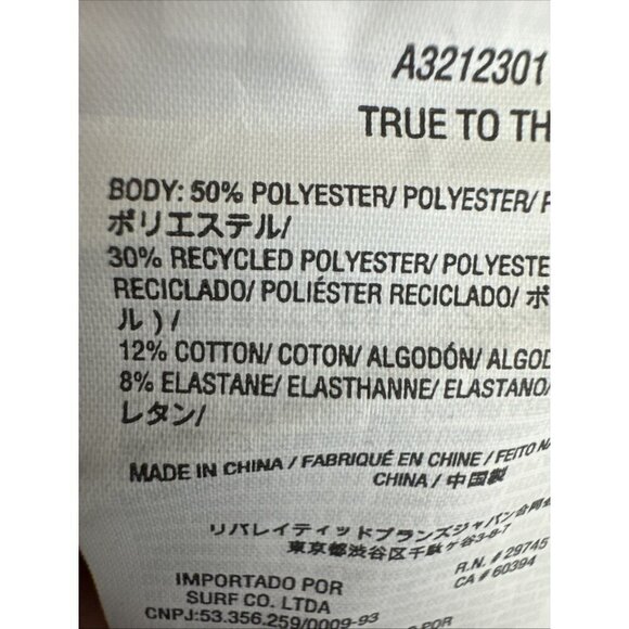 Volcom Men's 30 Hybrid Boardshorts Shorts Teal Gray Plaid EUC Inseam 9.5" - Picture 11 of 14